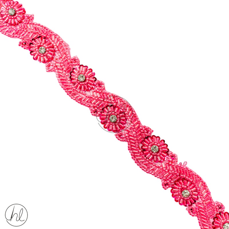 Braid Fancy 3cm Cerise