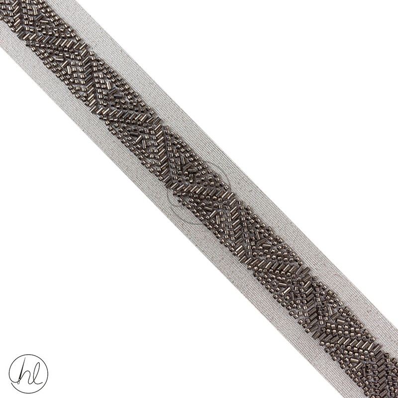 Braid Fancy  4cm  Grey