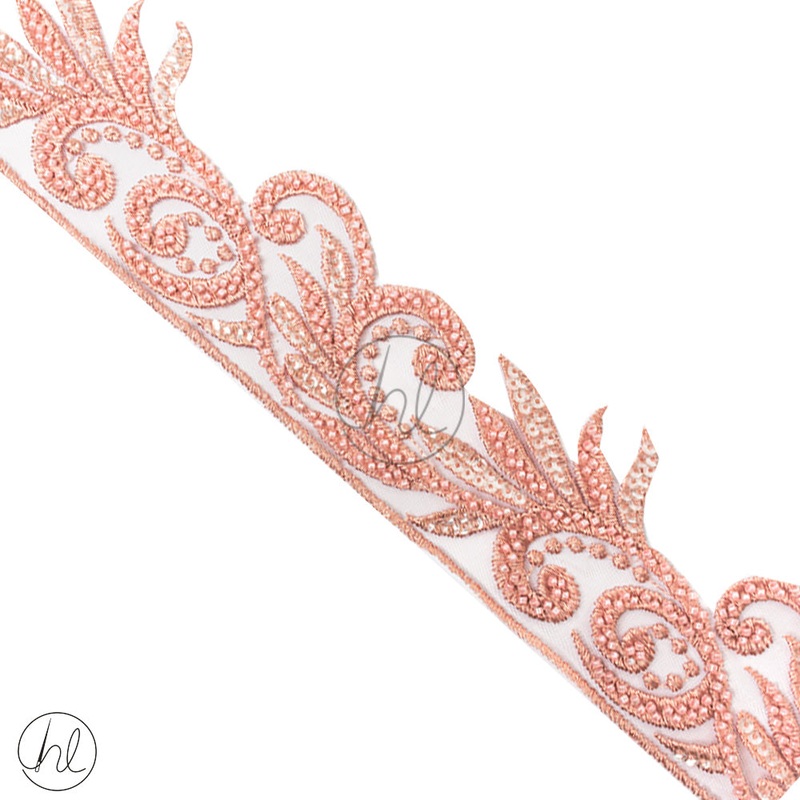 Braid Fancy  6CM  Dusty Pink