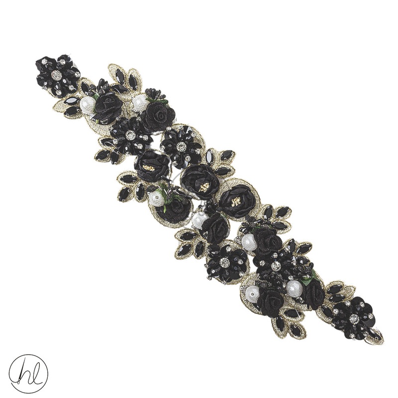 Motifs Fancy 10CMX34CM Black
