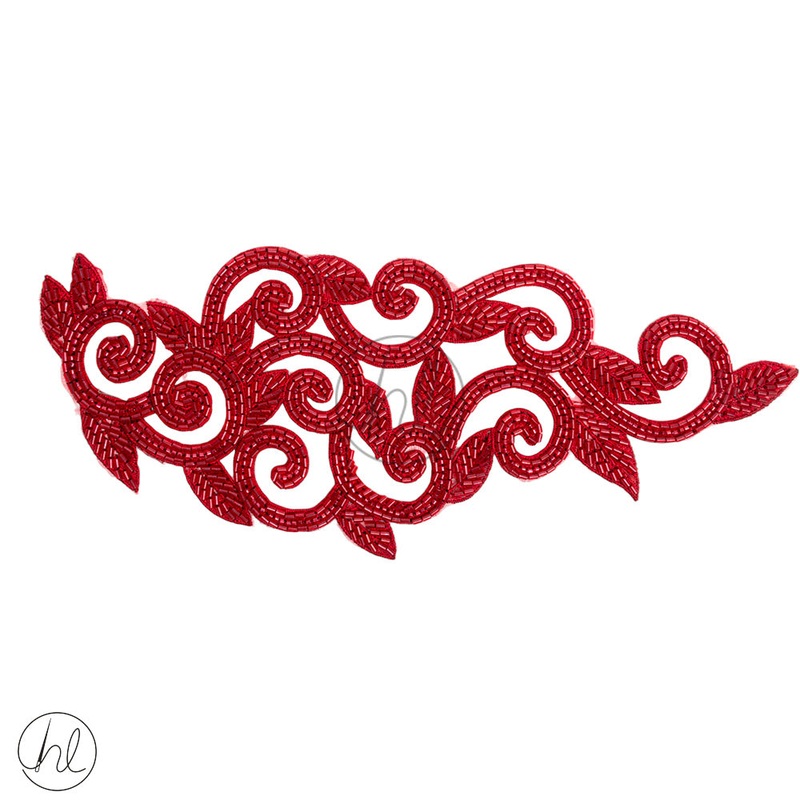 Motifs Fancy 12CMX 40CM  Maroon