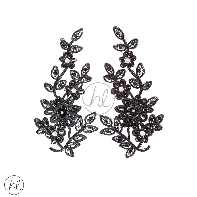 Motifs Fancy 15CMX30CM Black