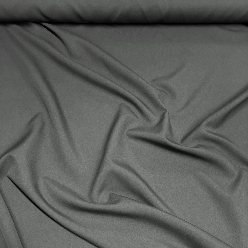 Premium Poly (Poplin) Wholesale Fabric in Gray 7312