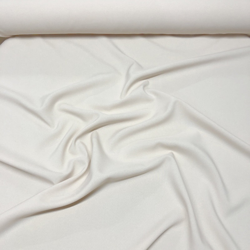 Premium Poly (Poplin) Wholesale Fabric in Off White 7105