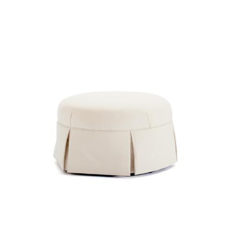Sanibel Round 33 Inch Ottoman