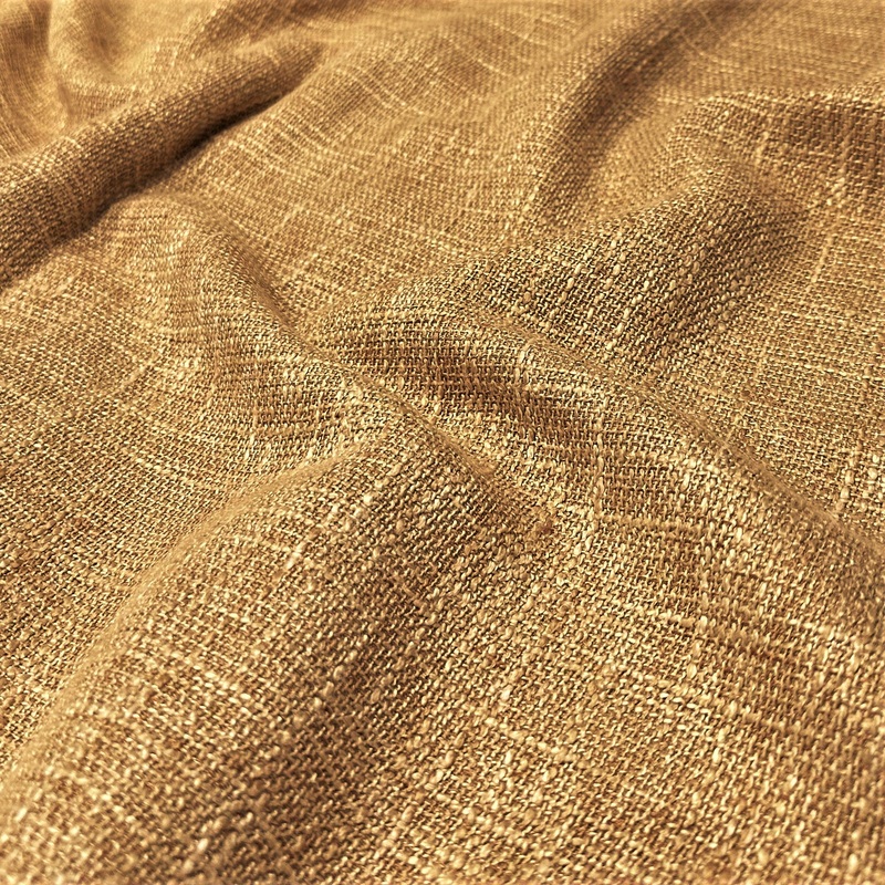 Capri Slub Linen Wholesale Fabric in Lt Gold