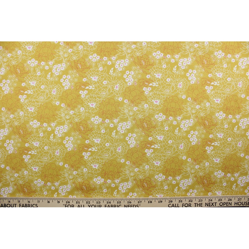 Poppie Cotton Serendipity in Yellow