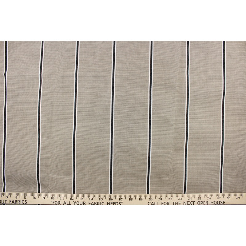 High-End Durable Outdoor in Pinstripe Tan  -