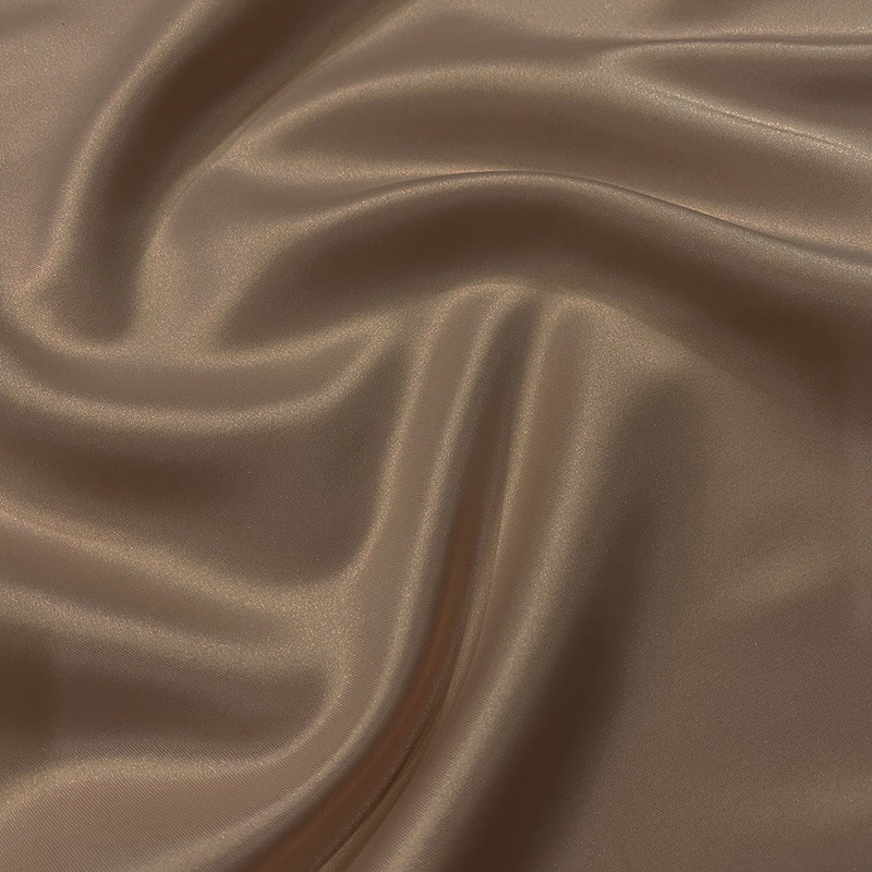 Lamour (Dull) Satin Wholesale Fabric in Taupe 1188