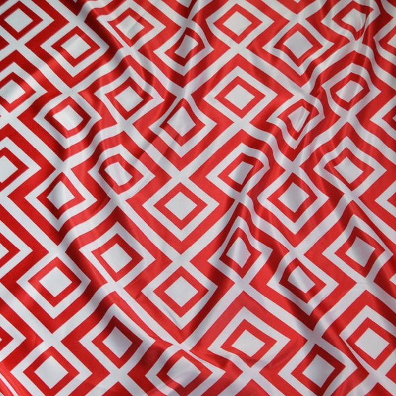 Paragon Print (Lamour) Wholesale Fabric in Red