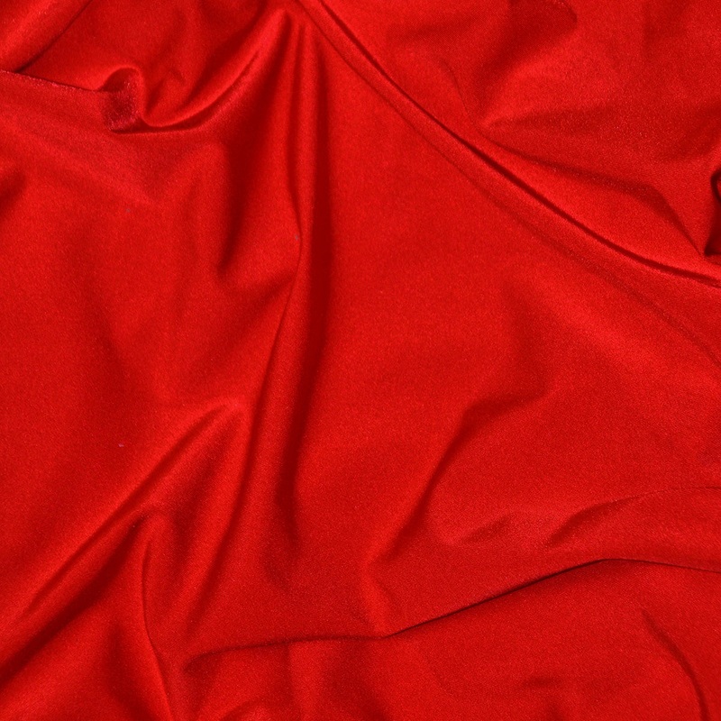 Spandex (Premium 80/20) Wholesale Fabric in Red 2