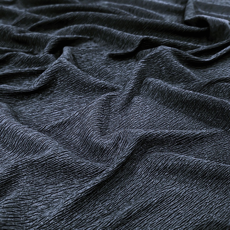 Bella Crepe Wholesale Fabric in Navy