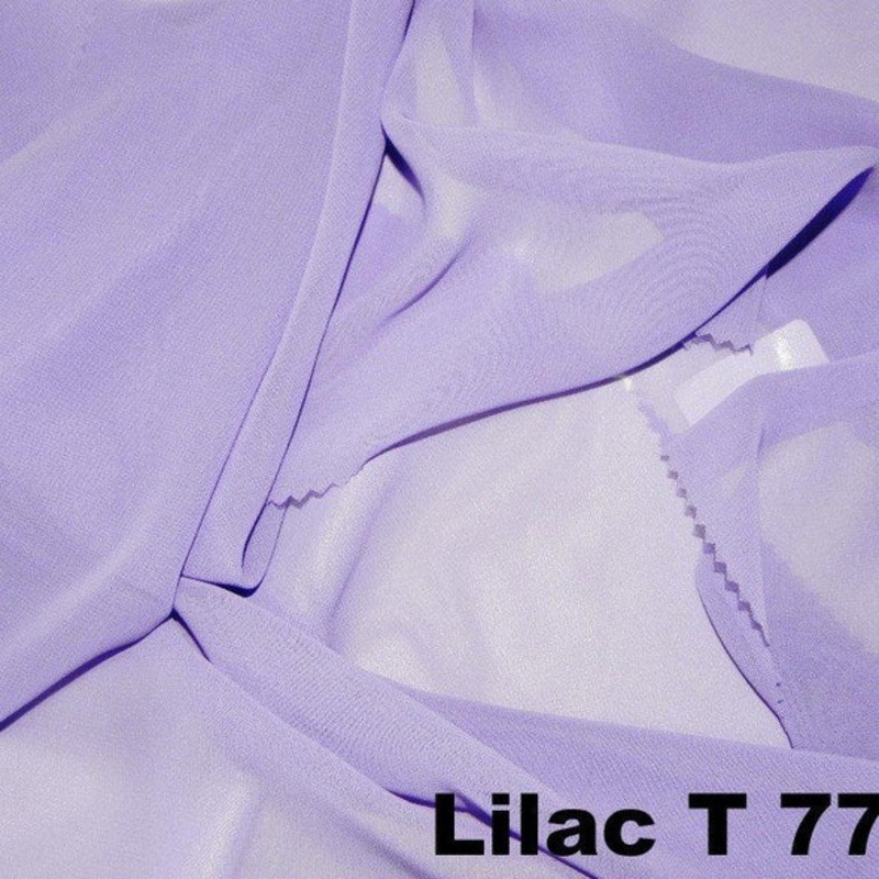 Chiffon Wholesale Fabric in Lilac T 7788