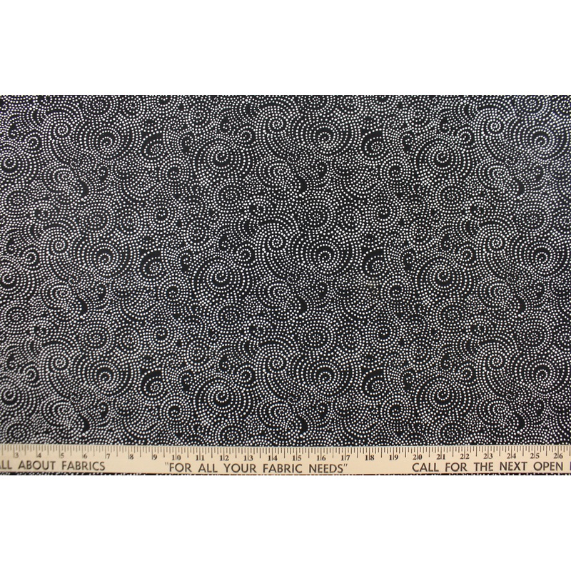 Marion Crawley Designs Bali Fabric in Tuxedo