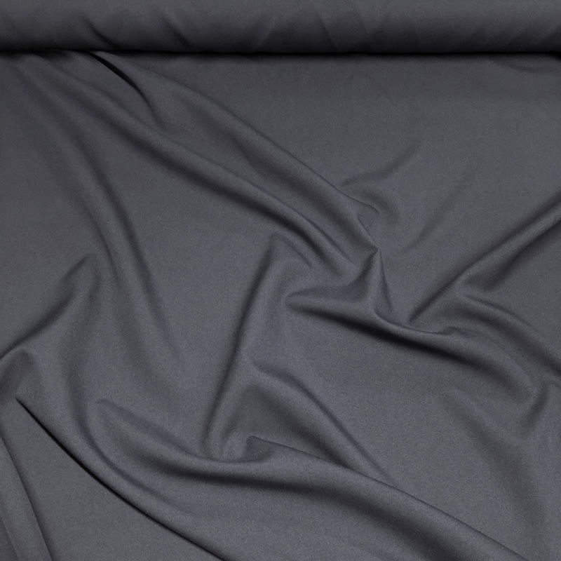 Premium Poly (Poplin) Wholesale Fabric in Charcoal 1480