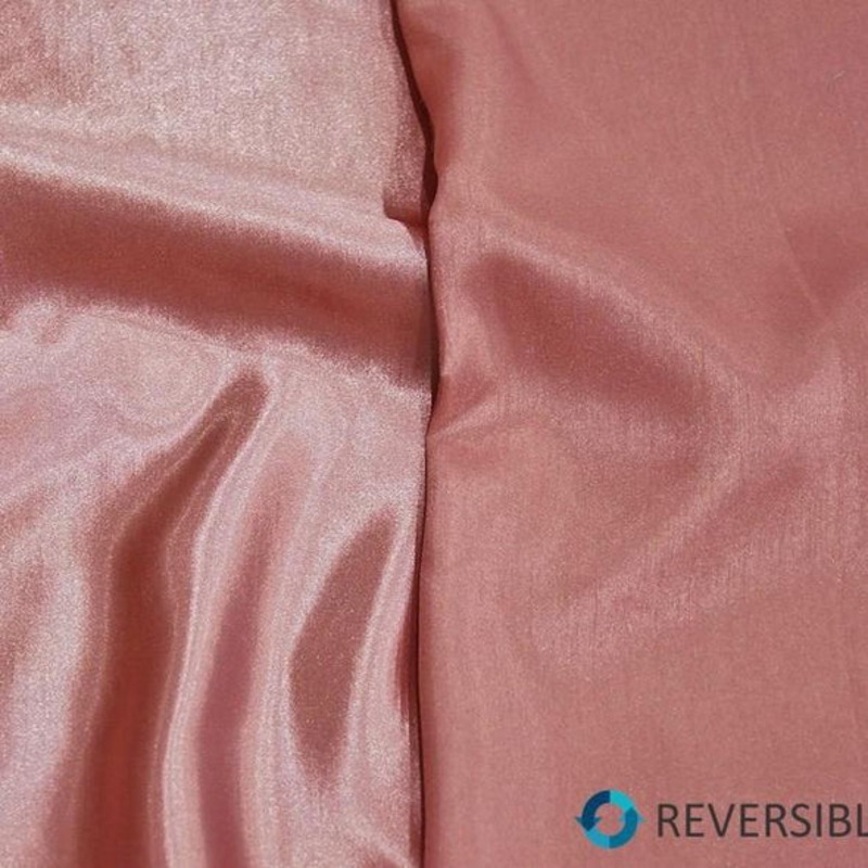 Shantung Satin (Reversible) Wholesale Fabric in Dusty Rose