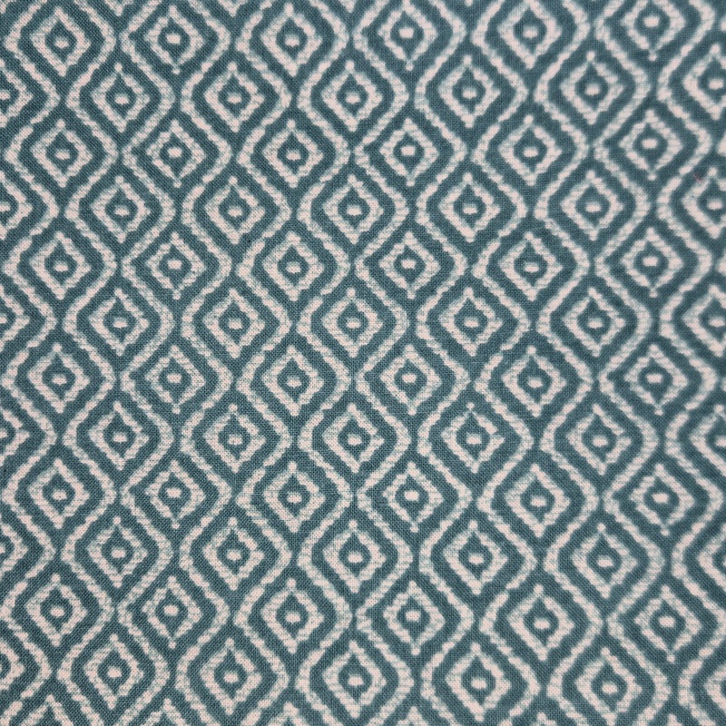 Timeless Treasures Rego Quilting Fabric in Teal