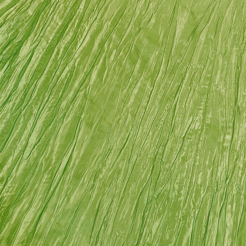 Accordion Taffeta Wholesale Fabric in Green