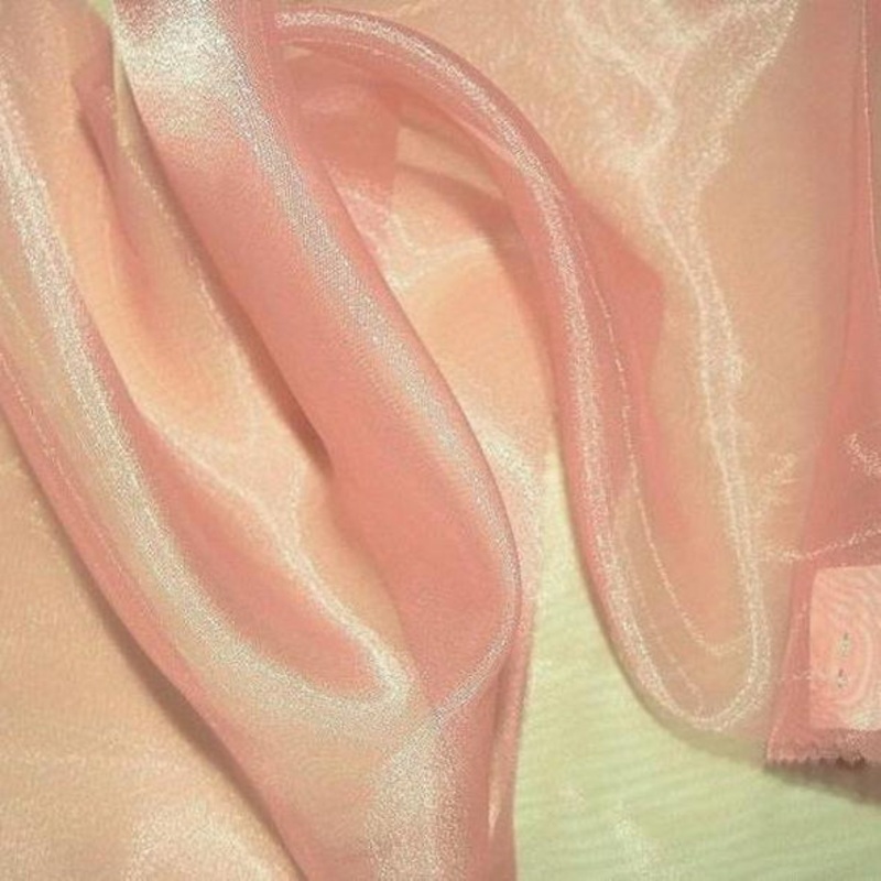 Crystal Organza Wholesale Fabric in Dusty Rose 161