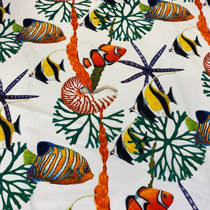 Under the Sea (Poly Print) Wholesale Fabric