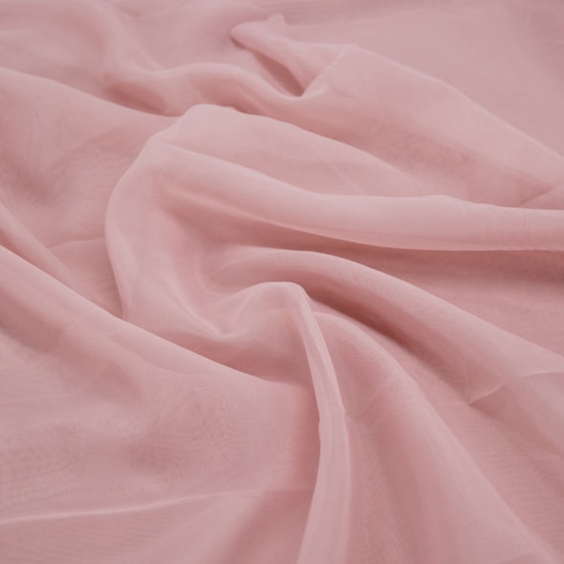 Voile Wholesale Fabric in Dusty Rose 7003