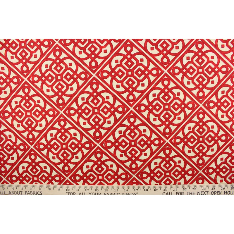 Waverly Lace It Up in Scarlet