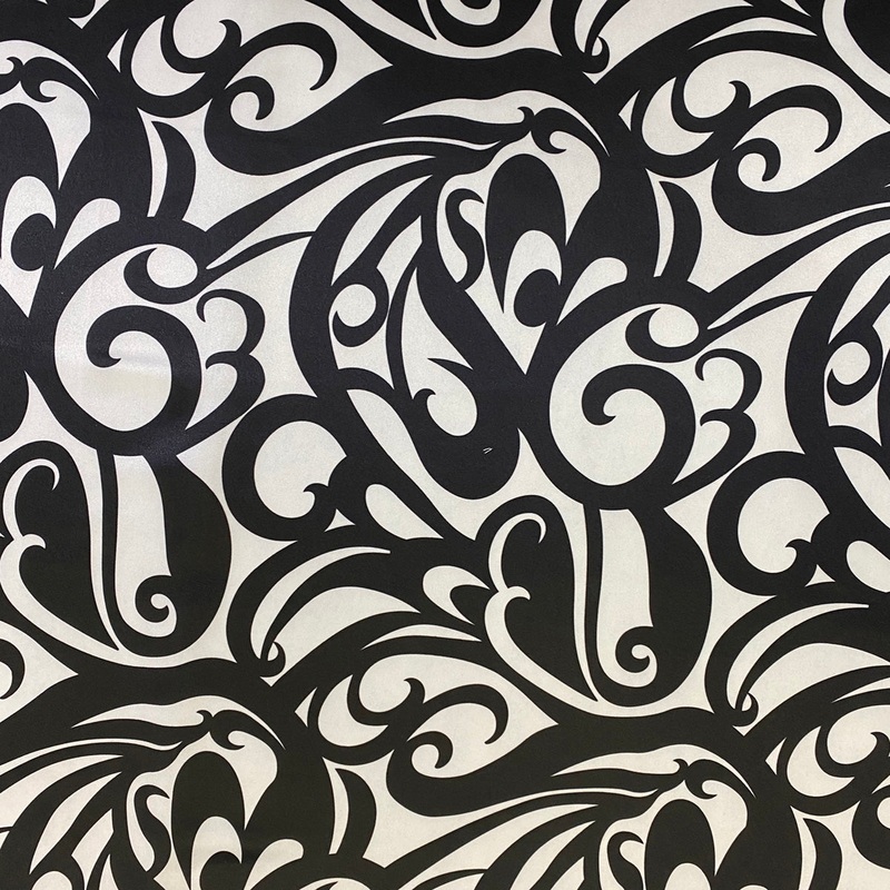 Abstract (Pucci) Wholesale Fabric in Black and White