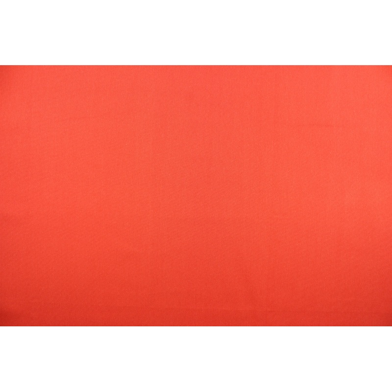 Cotton Twill Fabric in Tangerine Orange