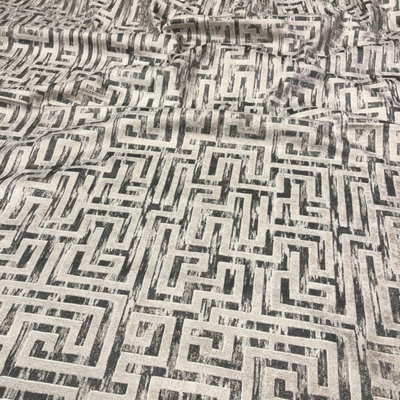 Gio Jacquard Wholesale Fabric in Taupe