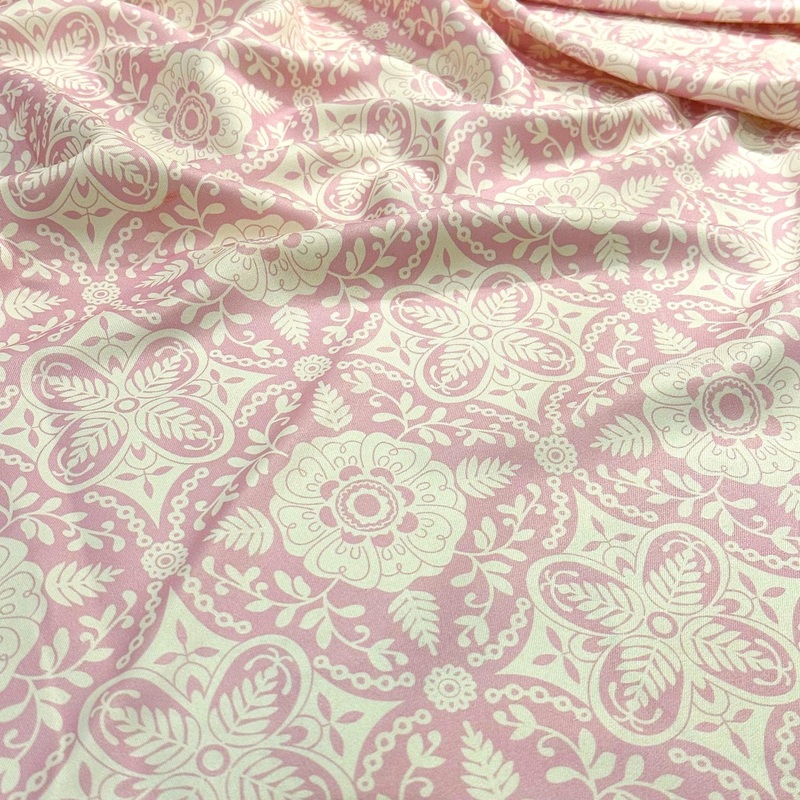 Morocco (Poly Print) Wholesale in Dusty Rose