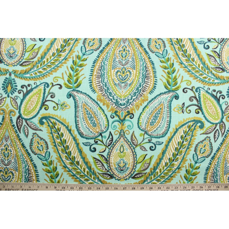 Robert Allen Ombre Paisley in Pool