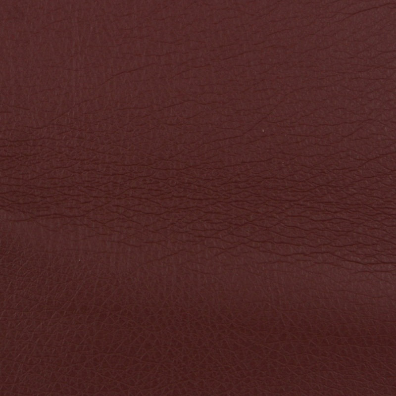Tapani Faux Leather Fabric in Mahogany
