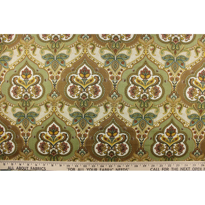 Paisley in Basil