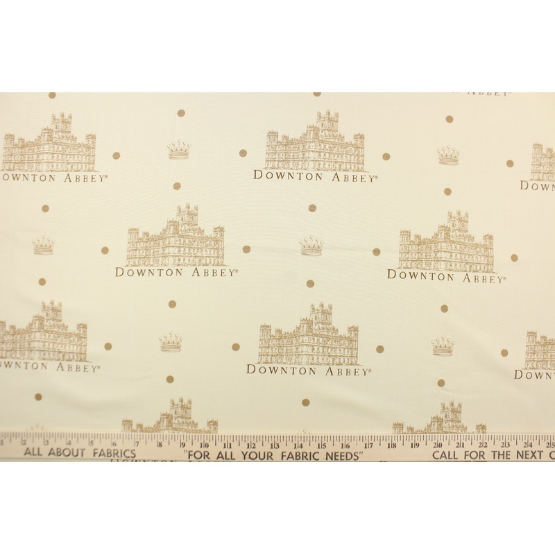 Andover Fabrics Downton Abbey in Caramel 7317-N