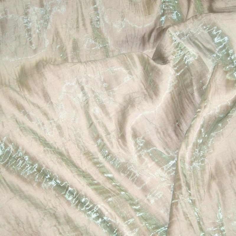 Crush Shimmer (Galaxy) Wholesale Fabric in Khaki 31