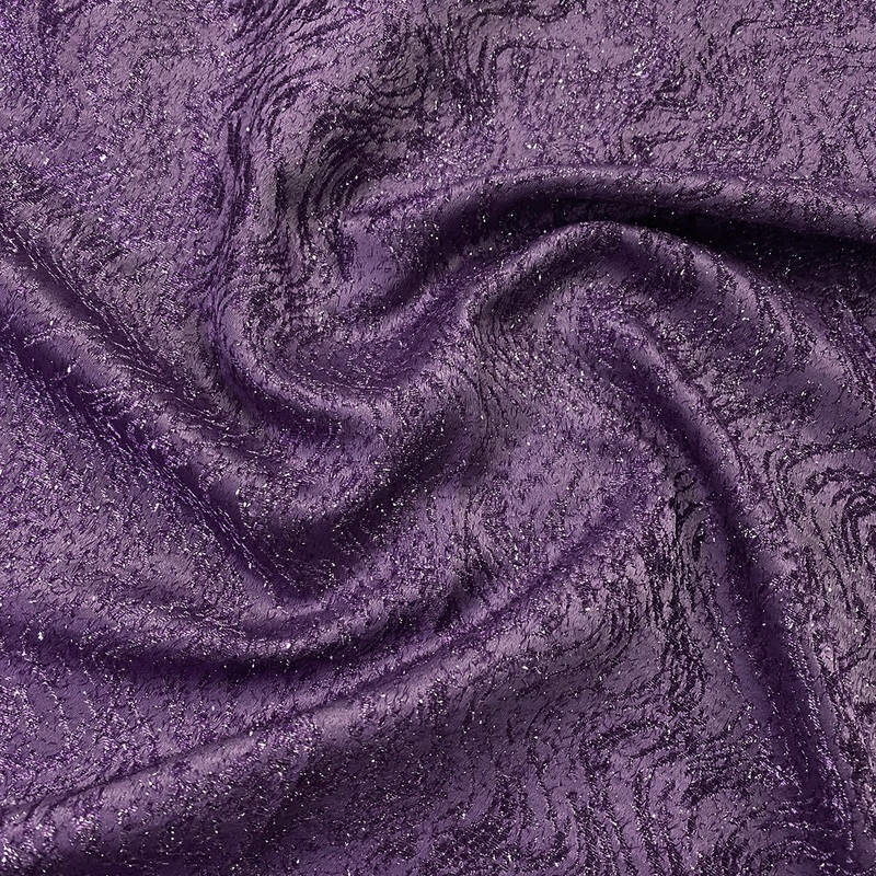 Twinkle Tensil Wholesale Fabric in Plum
