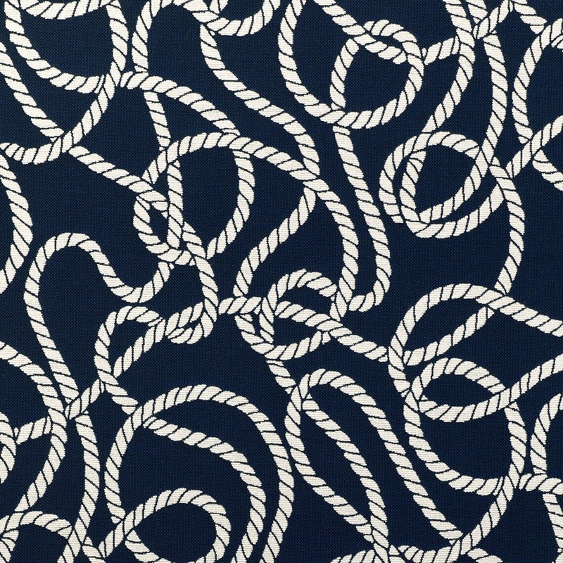 145239 Maritime Nautical Fabric by Famous Maker
