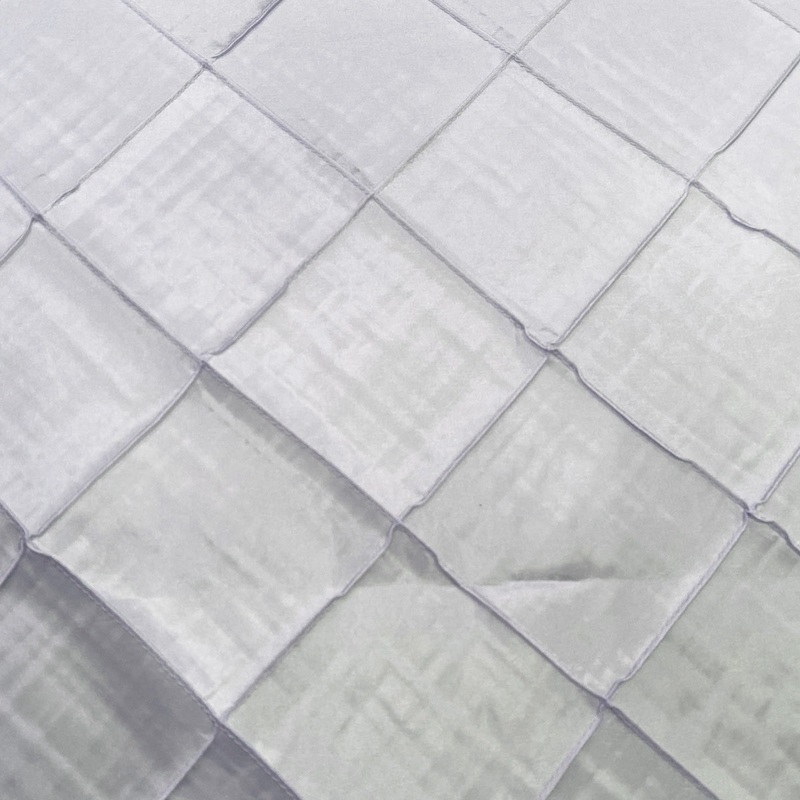 4" Pintuck Taffeta Wholesale Fabric in White