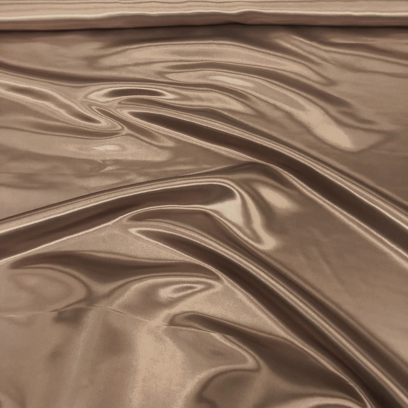 Bridal Satin Wholesale Fabric in Taupe 17