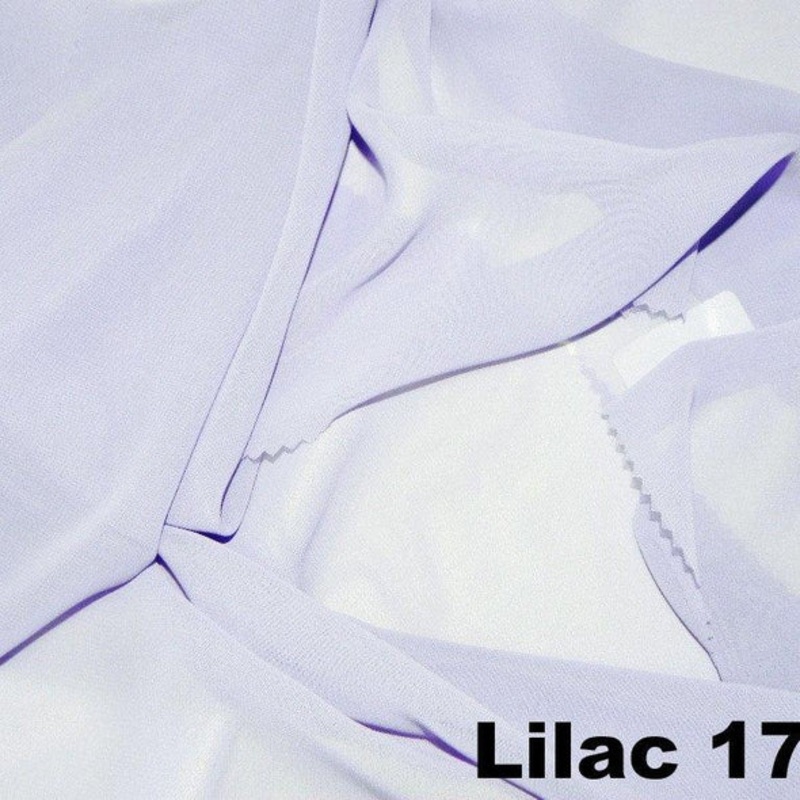 Chiffon Wholesale Fabric in Lilac 1785