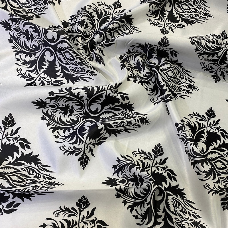 Lamour Prints Wholesale Fabric in Classic Damask