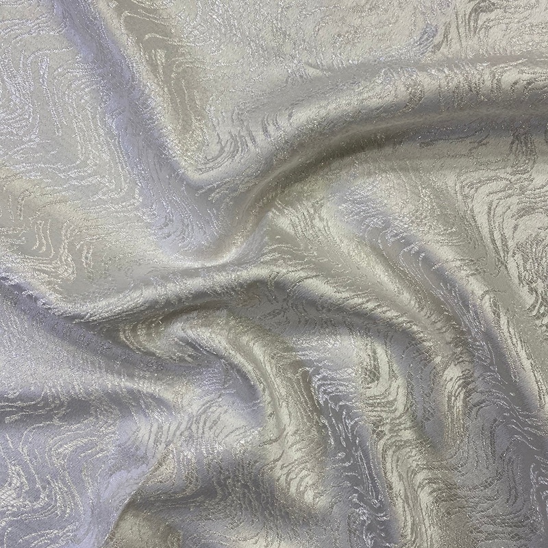 Twinkle Tensil Wholesale Fabric in Ivory
