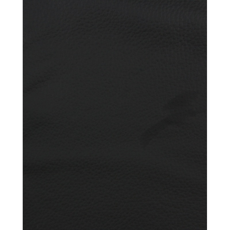 Algore Faux Leather Fabric in Matte Black