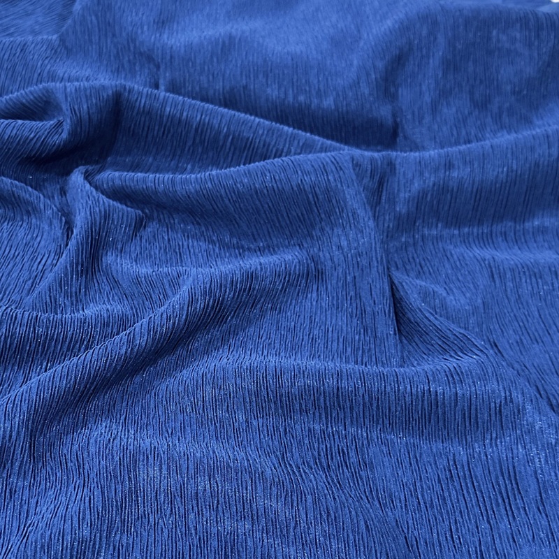 Bella Crepe Wholesale Fabric in Royal