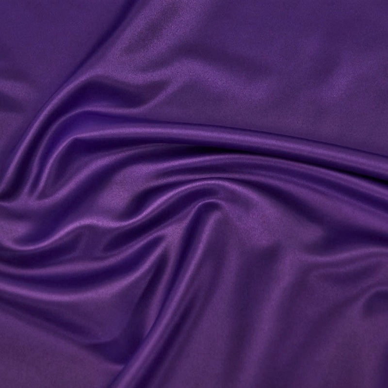 Lamour (Dull) Satin Wholesale Fabric in Purple 9687