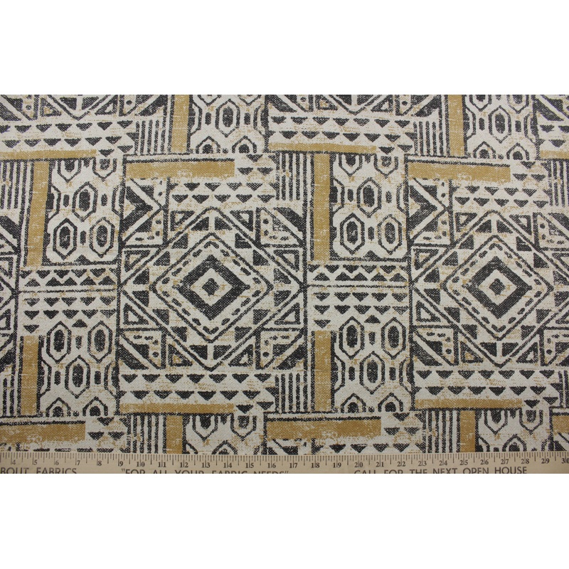 Magnolia Home Fashions Rhapsody Cotton Fabric in Tribal