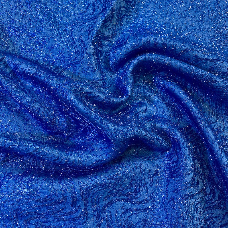 Twinkle Tensil Wholesale Fabric in Royal
