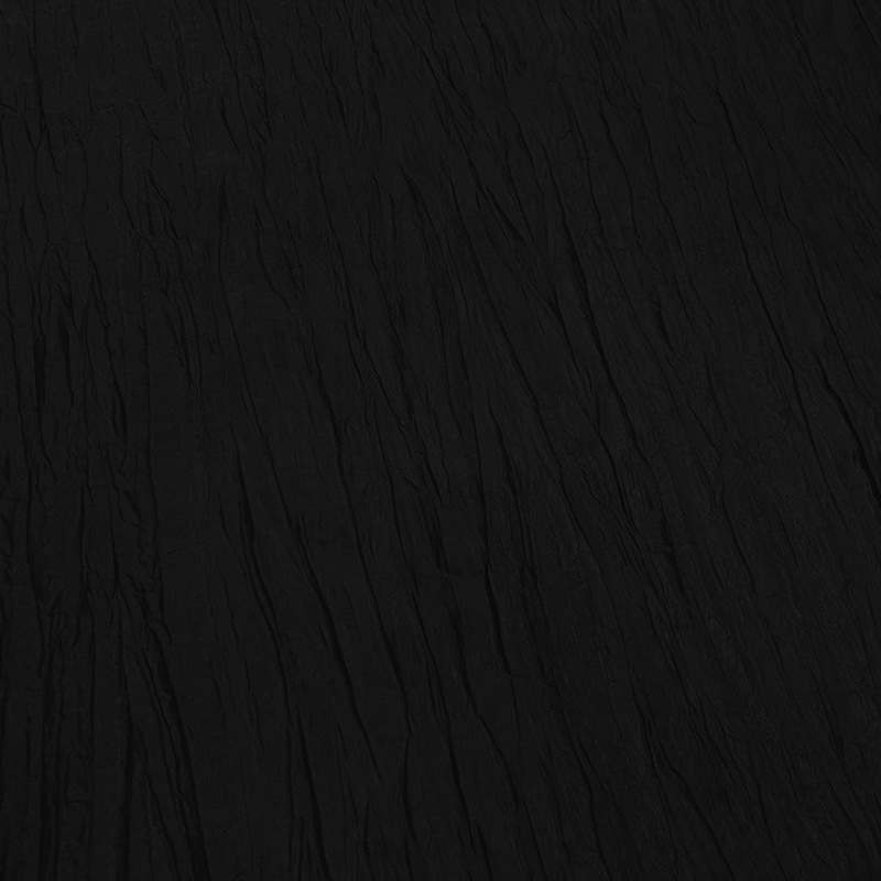 Accordion Taffeta Wholesale Fabric in Black