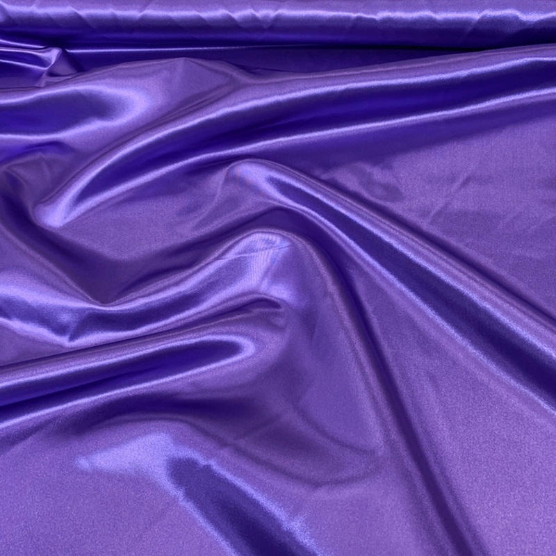 Bridal Satin Wholesale Fabric in Purple 658