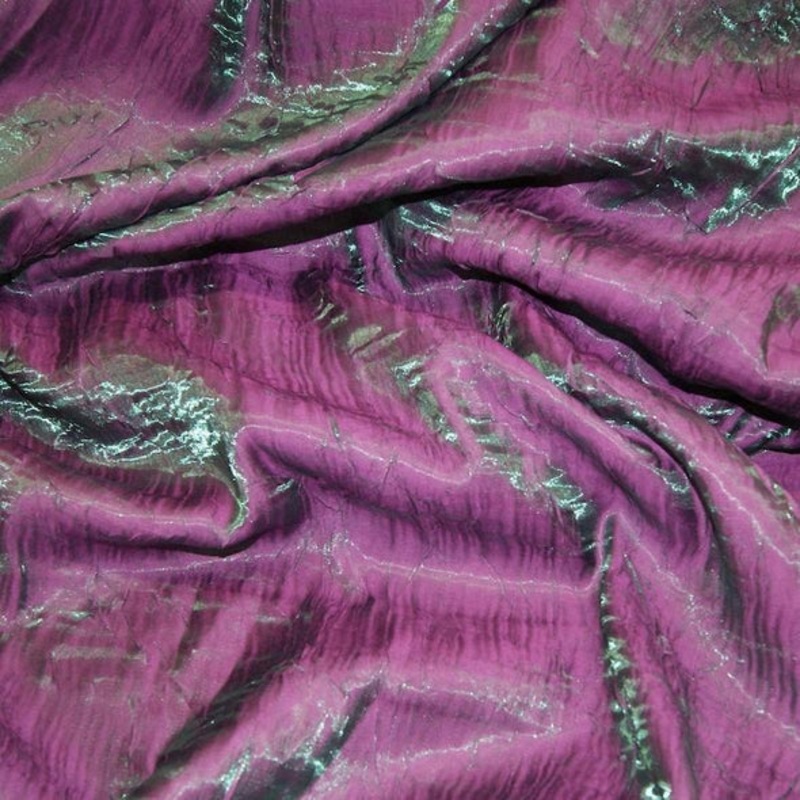 Crush Shimmer (Galaxy) Wholesale Fabric in Magenta 8